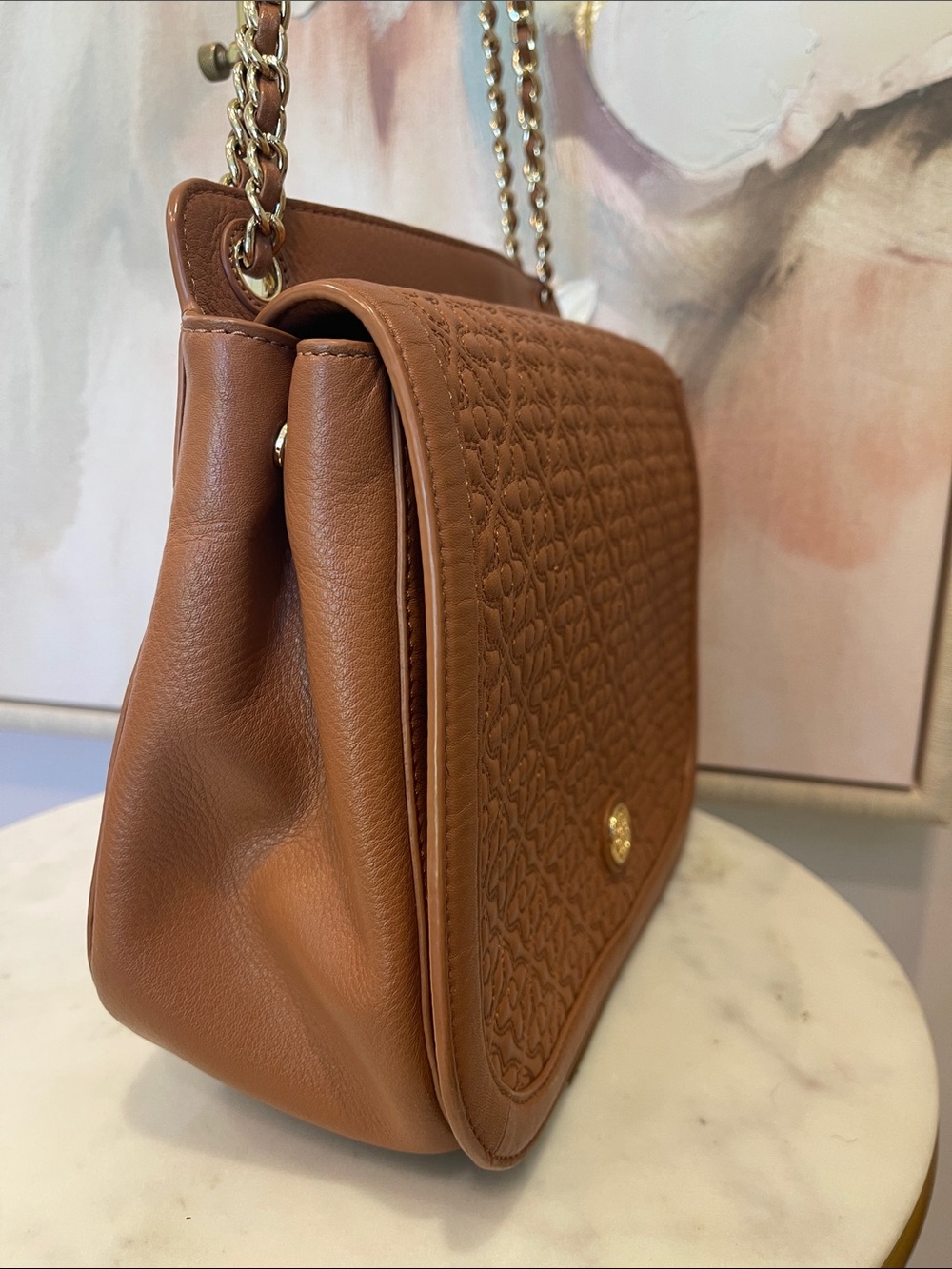 Tory Burch Bryant Quilted Leather Convertible Shoulder Bag - Picture 3 of 8